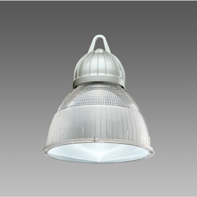 Disano Illuminazione 3110Inc100Ar Ghost 3110 - Lampada Industriale 3110 Ghost Flc23El Riflettore Trasparente Argento