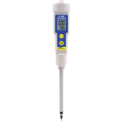 Asupermall - 2-in-1 tester piano Meter digitale con CE e la qualita del suolo tester termometro impermeabile per innaffiare il prato del giardino