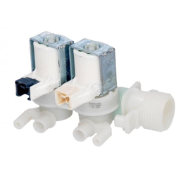 Elettrovalvola doppia Carico acqua Lavatrice Ariston Indesit 110333 AQGF109 en oferta