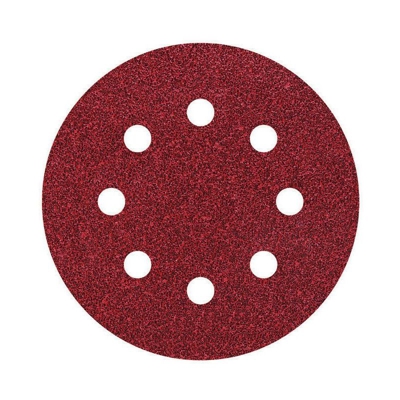 Wolfcraft Dischi abrasivi velcrati, corindone ø 115 mm - 2269000