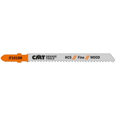 Cmt Orange Tools - JT101BR-25 25 LAME SEGHETTO X LEGNO HCS 100x2.5X10TPI (DIRITTO/FINE)