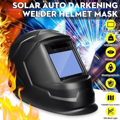 [Protezione UV / IR] Maschera per casco per saldatura auto oscurante solare professionale Saldatore Saldatrice Saldatrice Arc Tig Mig Saldatura