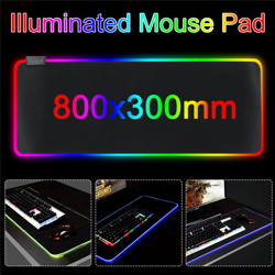 Gaming Mouse Pad Effetti di luce RGB Videogiochi 300x800mm características