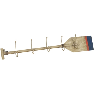 Attaccapanni Appendiabiti da Muro più Ganci per Ingresso Cappelliera a Parete