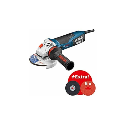 Bosch Professional 0615990M35 Smerigliatrice Angolare, Blu
