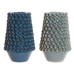 Vaso Gres Mediterraneo (2 pcs) (18 x 18 x 27 cm) - Dekodonia precio