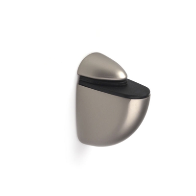 Reggimensola regolabile per vetro e legno, PELICANO M, in Zama, Nichel Bisú. Marchio REI