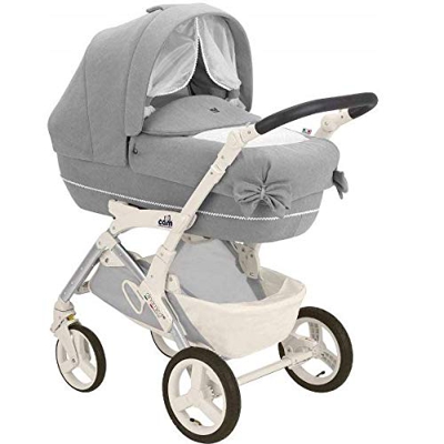 Cam Trio Mod. Decò 834 Grigio + Telaio Dinamico Up Latte