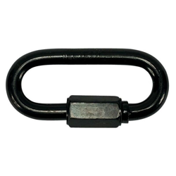 Moschettone Filettato Zincato 6,0 Millimetri Nero (A 100) en oferta