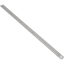 Righello in metallo da 50 cm Righello metrico in acciaio inossidabile a doppia faccia di precisione precio