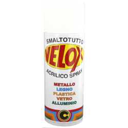 Velox Spray Acrilico Bianco Opaco Ral 9010 características
