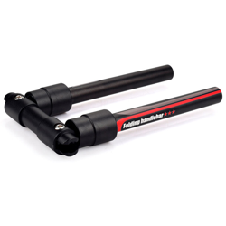 Manubrio pieghevole per scooter elettrico a sgancio rapido Accessori per la modifica della bicicletta Rosso 25,4 / 31,8 * 660 mm di lunghezza precio