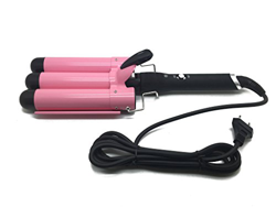 TEMPO DI SALDI Piastra Per Capelli Professionale a 3 Rami Arriccia Ondulatore Triferro 3 Onde en oferta