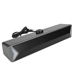 Soundbar, Mini subwoofer Home Desktop, subwoofer Stereo 4D ad Alto Volume, soundbar USB con interfaccia Audio da 3,5 mm, Altoparlante Home Audio(Argen características