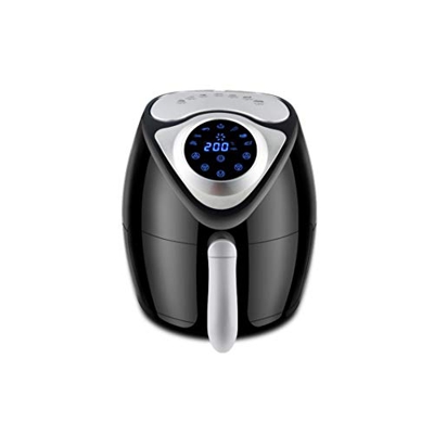 INGENIO friggitrice ad aria calda senza olio forno air fryer oil free xxl 3,8 litri | 7 programmi