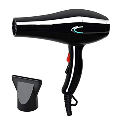 Asciugacapelli Professionale 1000W Asciugacapelli da salone 2 Velocità e 3 Temperature Temperatura Costante motore DC per un'Asciugatura Rapida e Styl