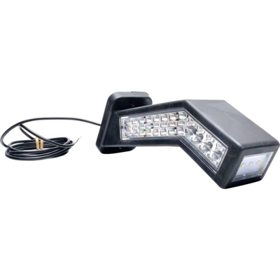 Faro da lavoro 12 V/DC, 24 V/DC W168.10.2 1445P Illuminazione da vicino (L x A) 238 mm x 181 mm - WAS