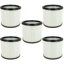 vhbw 5x Filtri rotondi per aspirapolvere multiuso Aqua Vac Hobby 11, 22, 24, 33, 36, 44, 1000 características