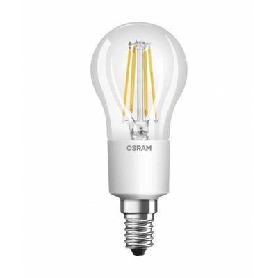 LED (monocolore) Classe energetica: A+ (A++ - E) OSRAM 4052899962330 E14 Potenza: 5 W Bianco caldo 5 kWh/1000h