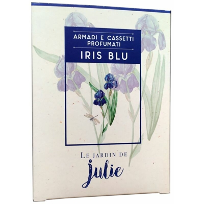 Profuma Armadi e Cassetti 3 Pezzi Le jardin de Julie Iris Blu