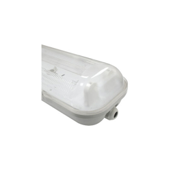 Display per 2 tubi LED Electro DH con lunghezza 1200 mm, impermeabile IP65, in ABS e policarbonato, 81.001/2X1200 precio