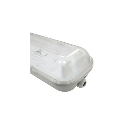 Display per 2 tubi LED Electro DH con lunghezza 1200 mm, impermeabile IP65, in ABS e policarbonato, 81.001/2X1200