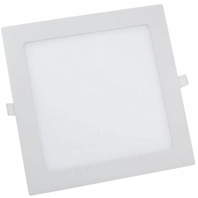 Pannello led a incasso 18w quadrato ultra slim luce naturale faro faretto