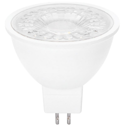 FSL - lampadina a led mr16 ac-dc 100° 12 volt 25000 ore 6 watt A+ CE GX5,3 bianco naturale no lif flmr166w40k100 en oferta