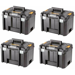 Pack di 4 Valigette DeWALT TSTAK VI en oferta