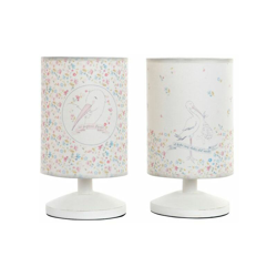 Lampada da Tavolo Dekodonia Per bambini Poliestere Legno (13 x 13 x 24 cm) (2 pcs) precio