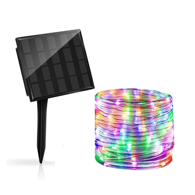 Tubo Luminoso 200 Led Multicolor luci decorative natalizie Solari