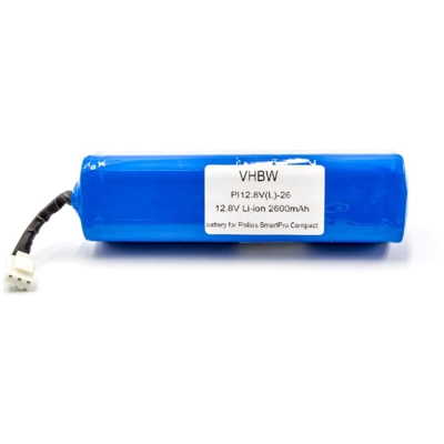 vhbw Li-Ion batteria 2600mAh (12.8V) per home cleaner robot lavapavimenti come Philips CP0111/01