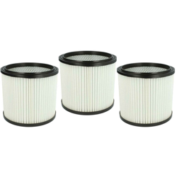 3x filtri rotondi per aspirapolvere multuso Aqua Vac Euromac V 10, Aqua Vac Herkules 4000 - Vhbw en oferta