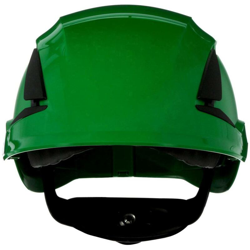 SecureFit X5504V-CE-4 Casco di protezione ventilato, con sensore UV Verde EN 397 - 3M en oferta
