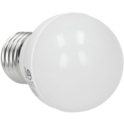 ECD Germany Lampadina Faretto a LED E27 3W Bianco Freddo 220-240V 200 Lumen 6000K 200 Lumen Lampadine LED Decorative Lampada da Tavolo a Risparmio