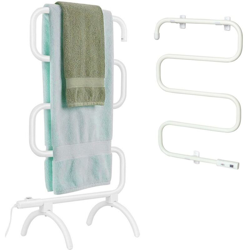Scaldasalviette Termoarredo Elettrico Bagno 2in1 Asciugabiancheria 4 Elementi en oferta