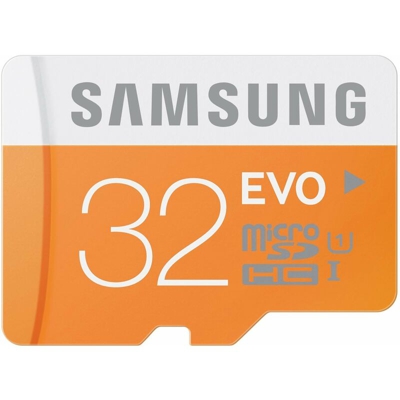 Scheda di memoria MicroSD 32GB MB-MP32D/EU Scheda Micro SD HC EVO - Bianco - Samsung