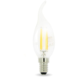 Arum Lighting - Lampadina a fiamma a led E14 filamento 4W | Température de Couleur: Bianco caldo 2700K precio