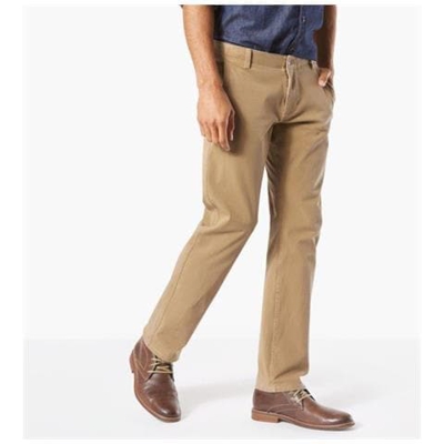 Pantaloni Dockers Alpha Khaki Smart 360 Flex Slim Tapered L32 Abbigliamento Uomo W36-l32