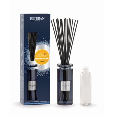 Esteban Paris Diffusore A Bastoncino Bouquet 75Ml Ambre& Starry Vanille Profumatori Ambienti
