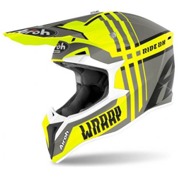 Wraap Broken Yellow Matt Casco Integrale Taglia L características