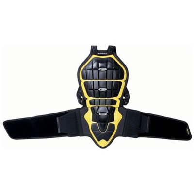 Protezione Spidi Z117 Back Warrior 016 Nero / giallo M