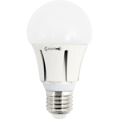 LED (monocolore) Classe energetica: A+ (A++ - E) LightMe LM85109 E27 Potenza: 9.5 W Bianco freddo 10 kWh/1000h