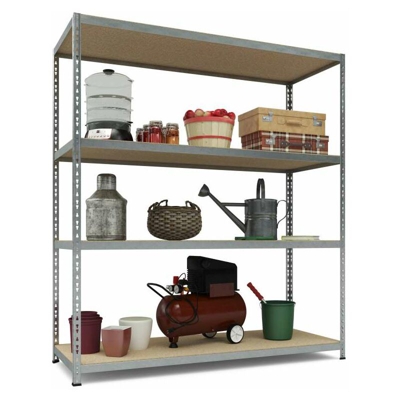 Faccio Io - Scaffale in metallo ad incastro 160 x 60 x 180 h cm