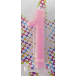 Bighouse It - CANDELINA CM.9 NUMERO 1 COLORE ROSA características