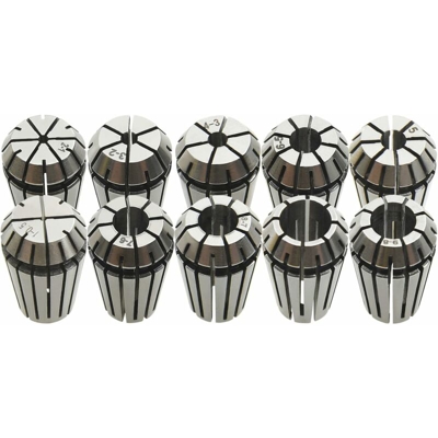 Pinze per Colletti ER16 Set Utensili per Tornitura 10 pz - Vidaxl