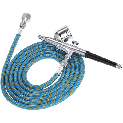 Strumento aerografo a doppia azione con regolazione esterna Strumento modello aerografo 0,25-0,3 mm per dipingere il trucco di bellezza