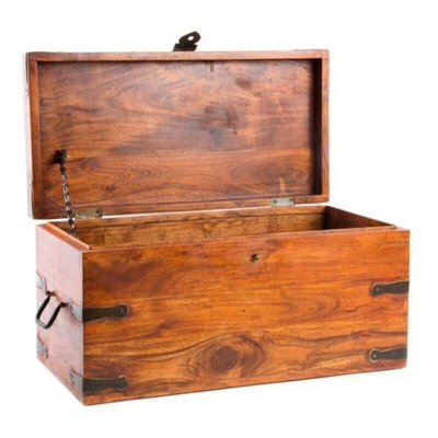 Baule Bangalore Ferro Acacia (60 x 30 x 30 cm) - Dekodonia