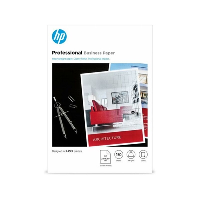 HP Professional Laser Glossy FSC Paper 200 gsm-150 sht/A4/210 x 297 mm carta inkjet A4 (210x297 mm) Lucida 150 fogli Bianco