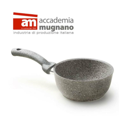 Bakaji - Casseruola in pietra 16 cm 1 manici antiaderente e antigraffio cuore di pietra características